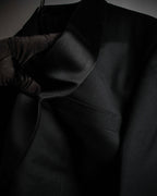 "CHRISTIAN DIOR MONSIEUR" Classical tailored Zegna base satin tuxedo set up