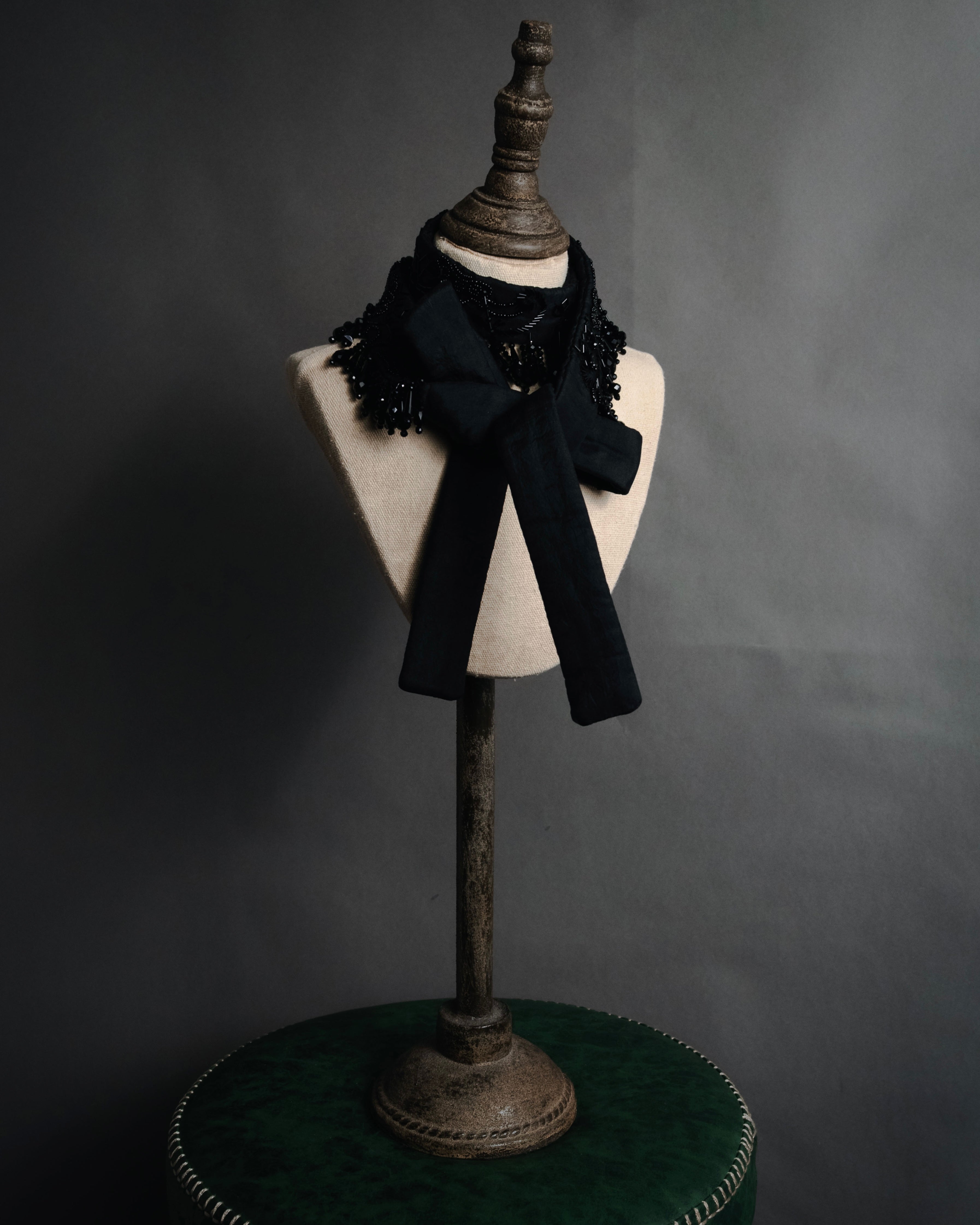 –SPECIAL– "DRIES VAN NOTEN"
2008-2014 Beaded fringe tie choker collar