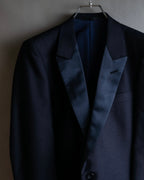 "CHRISTIAN DIOR MONSIEUR" Satin switching design tuxedo dress set up