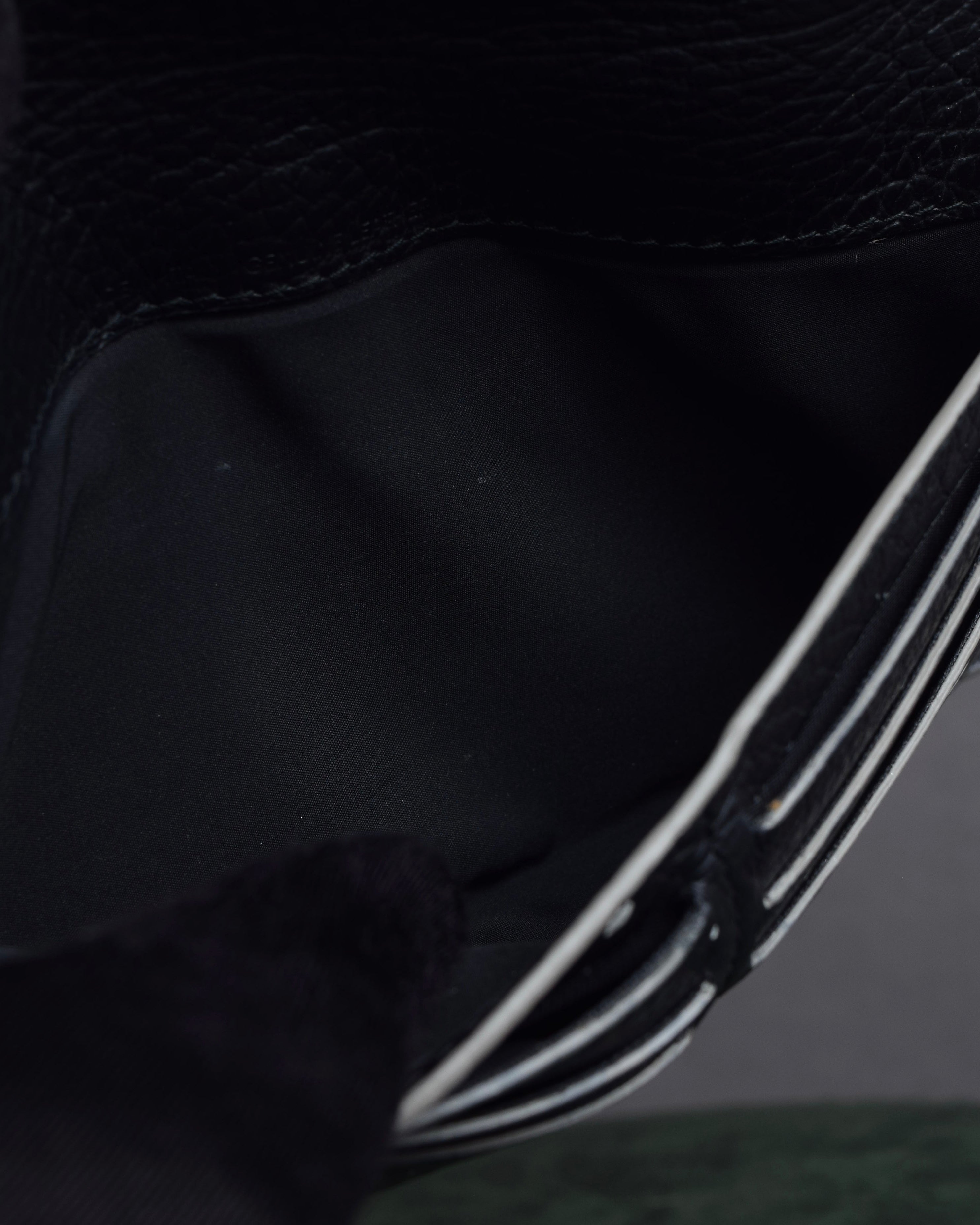 "MAISON MARGIELA" Paint spot pattern leather wallet