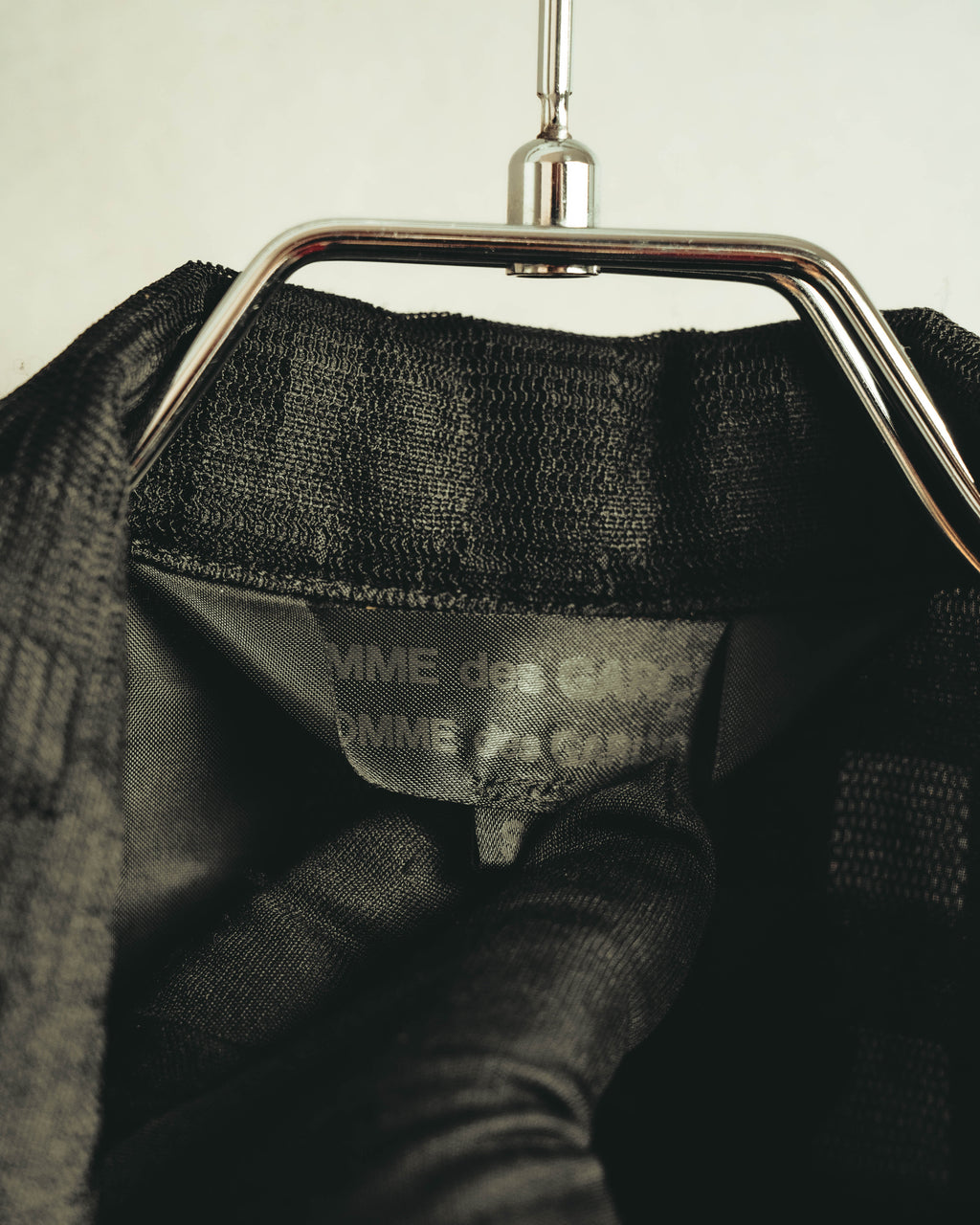 "COMME des GARÇONS COMME des GARÇONS" 13AW Textured three-button blazer