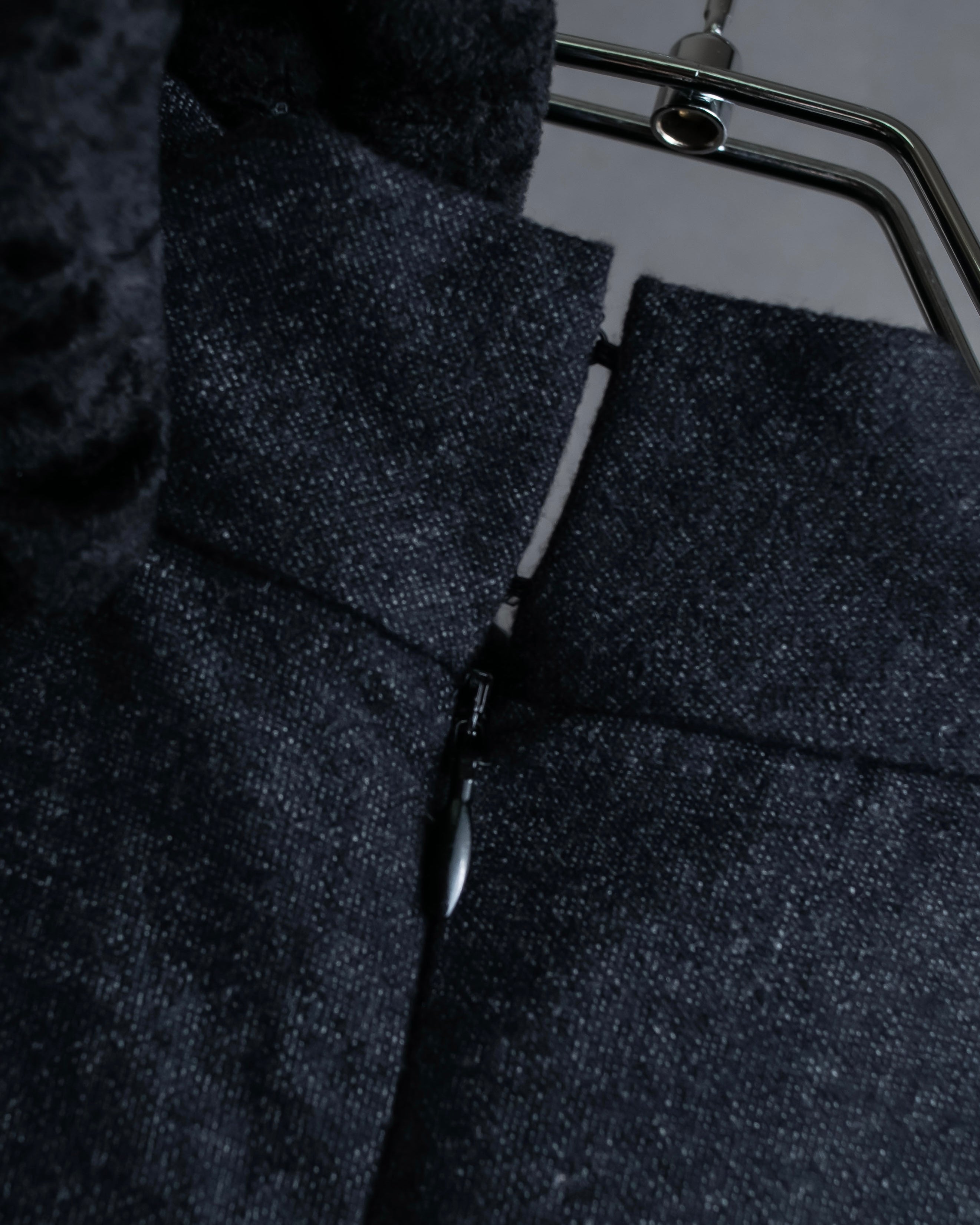 "MAISON MARGIELA" 16AW Deep tuck design sleeveless dress