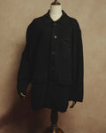 “Christian Dior MONSIEUR” 80’s-90’s Ribbed collar oversized wool field jacket