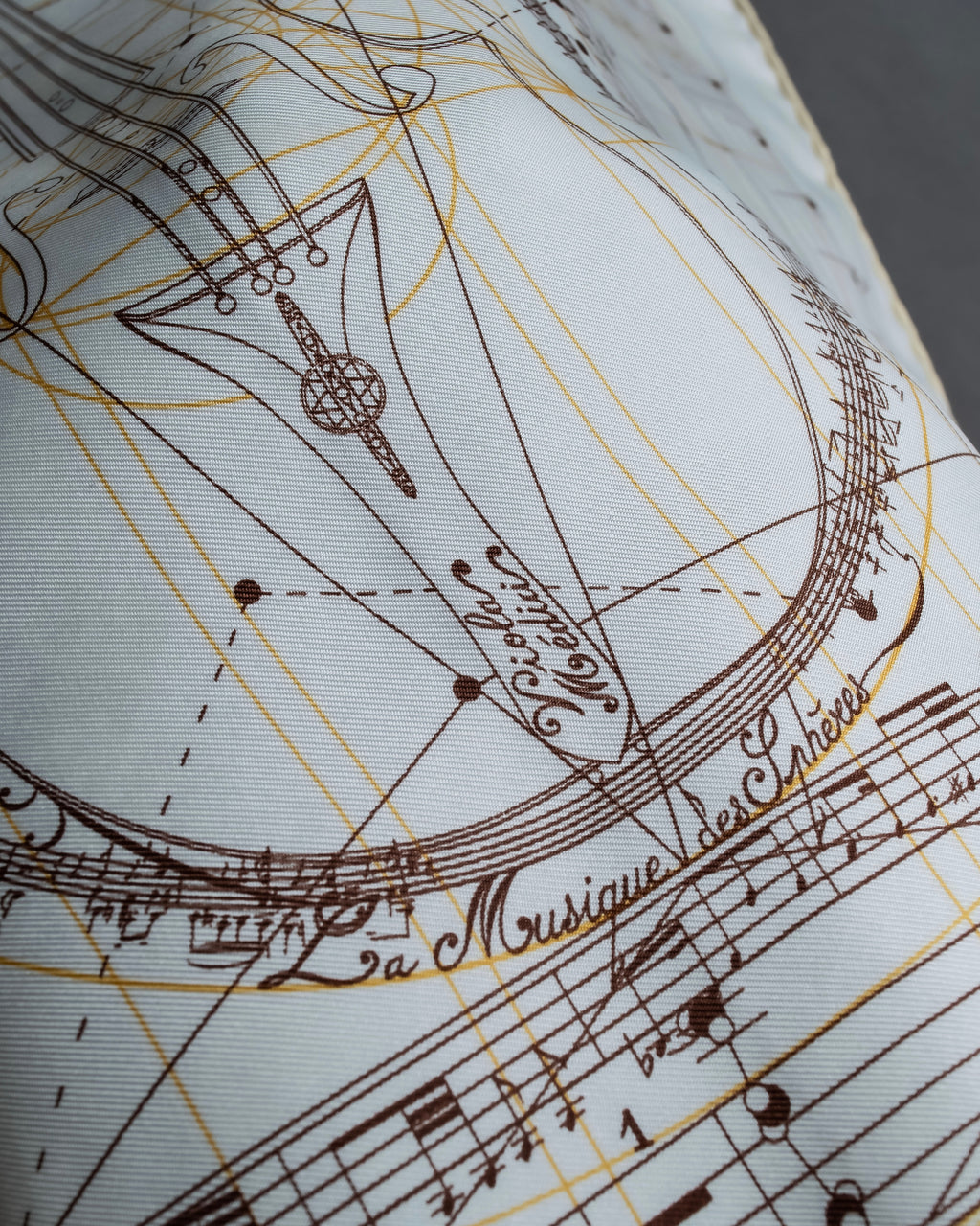 "HERMES" La Musique des Sphères petit carre scarf