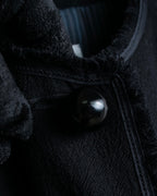 "MOSCHINO" Object sewn design tweed jacket