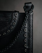 –SPECIAL– “YVES SAINT LAURENT”
2000’s Folk cutwork leather shoulder bag