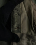 Vintage khaki green wide slacks