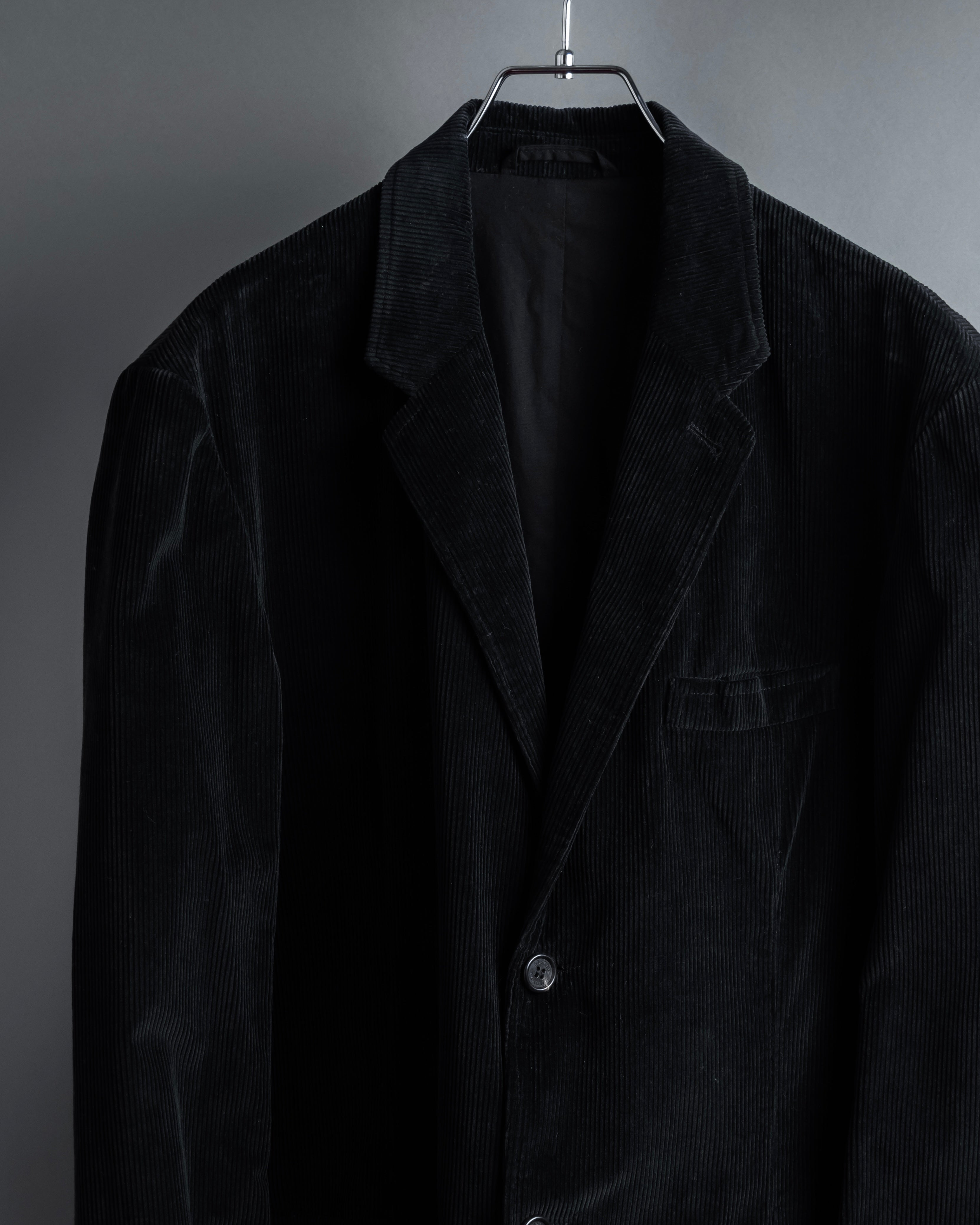 "dunhill" Classically tailored corduroy jacket