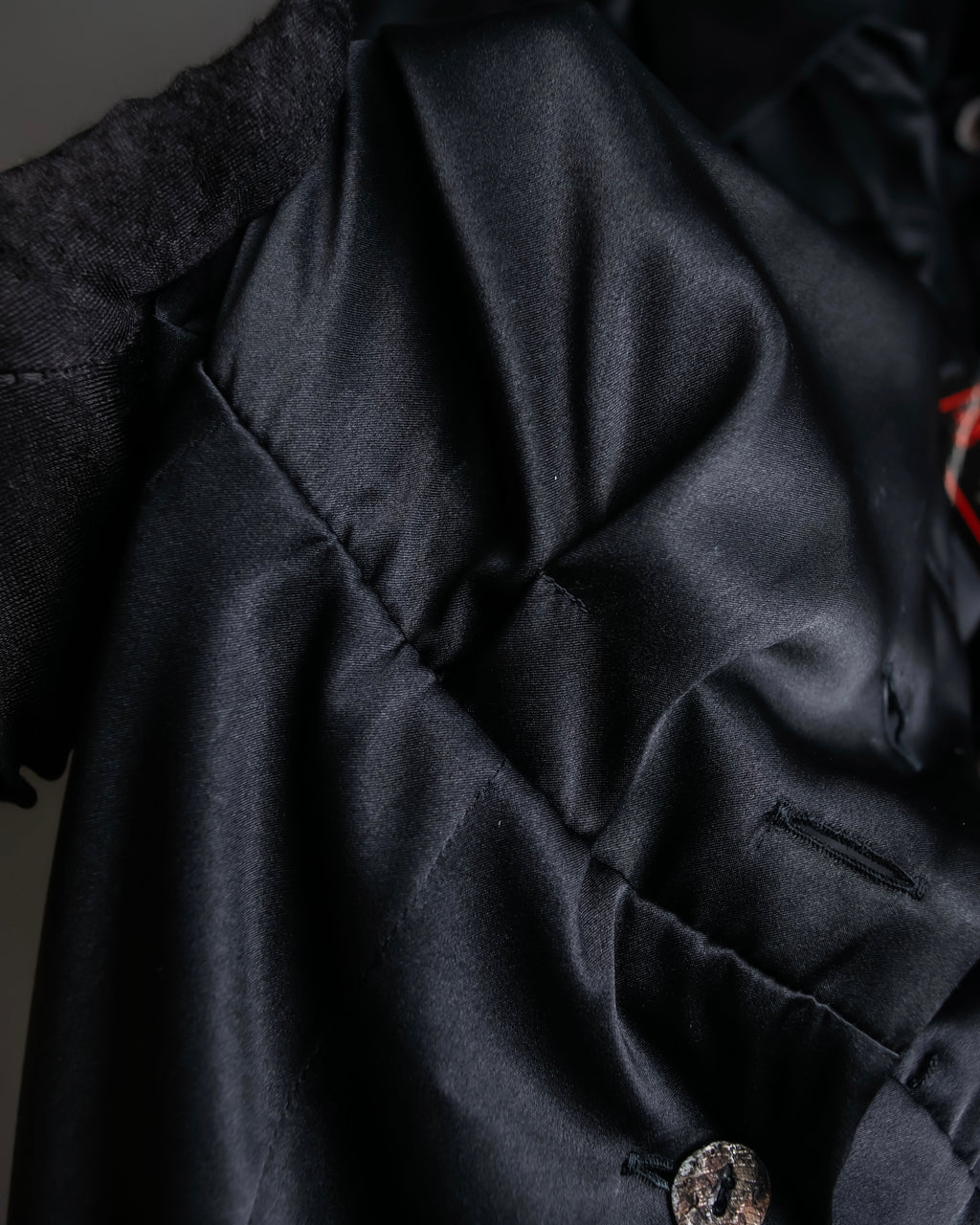 "JEAN PAUL GAULTIER" Beautiful glossy shirt dress