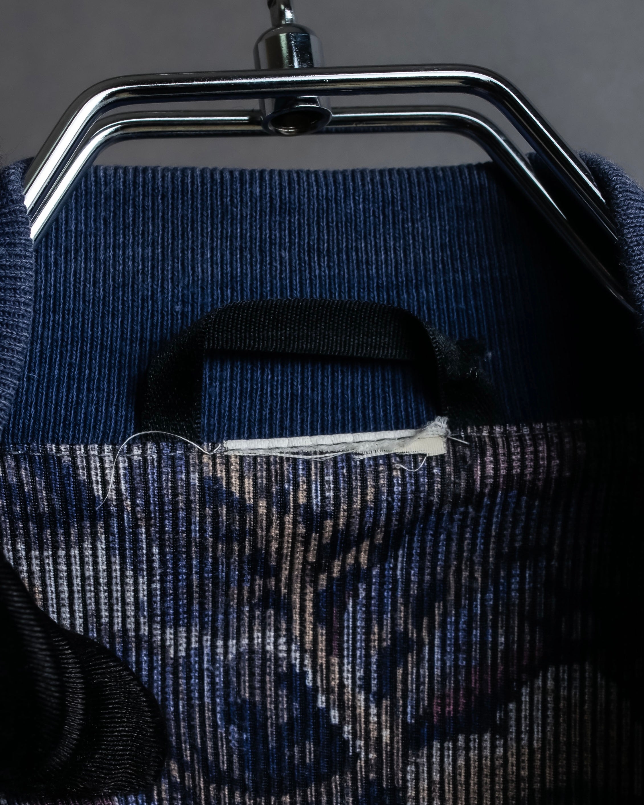 Vintage jacquard floral pattern jacket