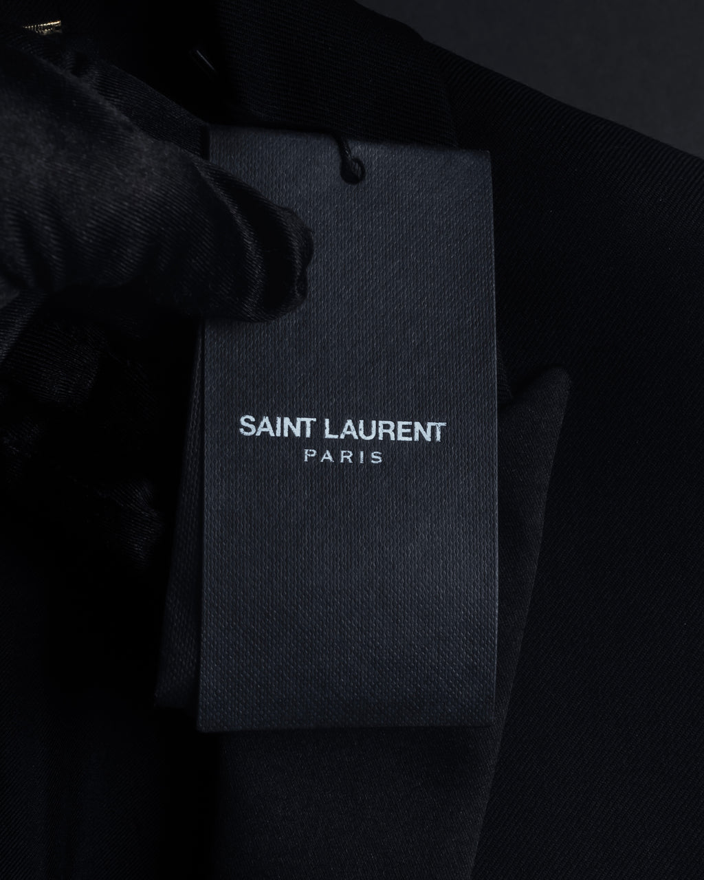 "Saint Laurent Paris" Modern tailcoat design jacket