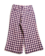 GUCCI by Alessandro Michele / Checkered Pattern Tweed Culotte Pants