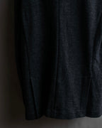 "POLO Ralph Lauren" Herringbone weave charcoal gray tailored jacket