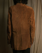 –SPECIAL– "Salvatore Ferragamo" 00’s reversible shearling sheep skin jacket