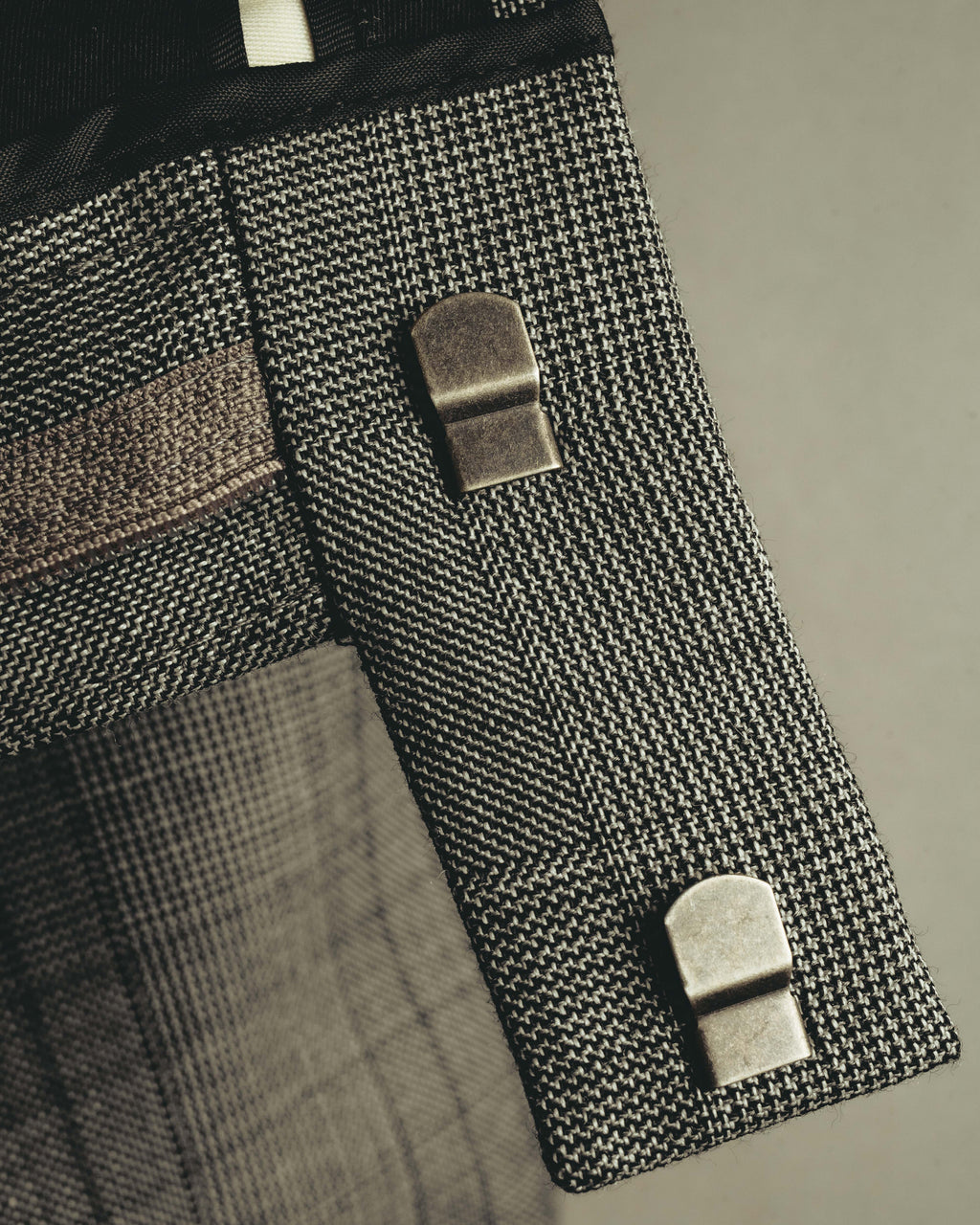 -SPECIAL- “GUCCI” 2019-2021 Glen check double-breasted wool suit