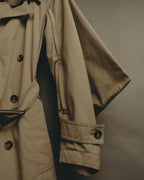 –SPECIAL– “BOTTEGA VENETA” 2020-21AW Sculptural cape-sleeve belted trench coat