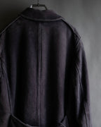 "Dolce & Gabbana" Lightly brushed liner-equipped trench coat