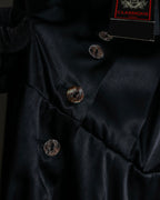 "JEAN PAUL GAULTIER" Beautiful glossy shirt dress