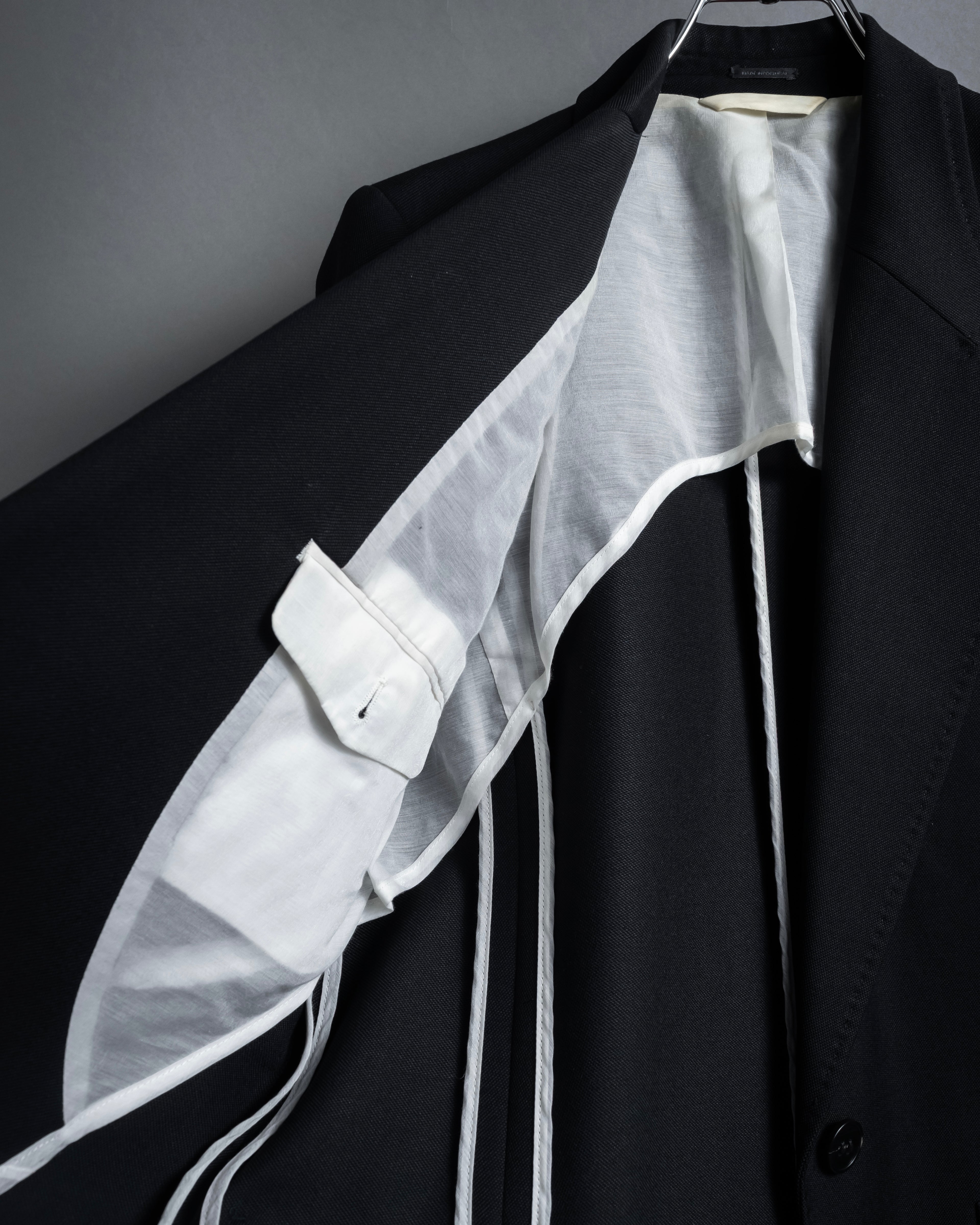 "Acne Studios"  Structured details Wide tailored jacket