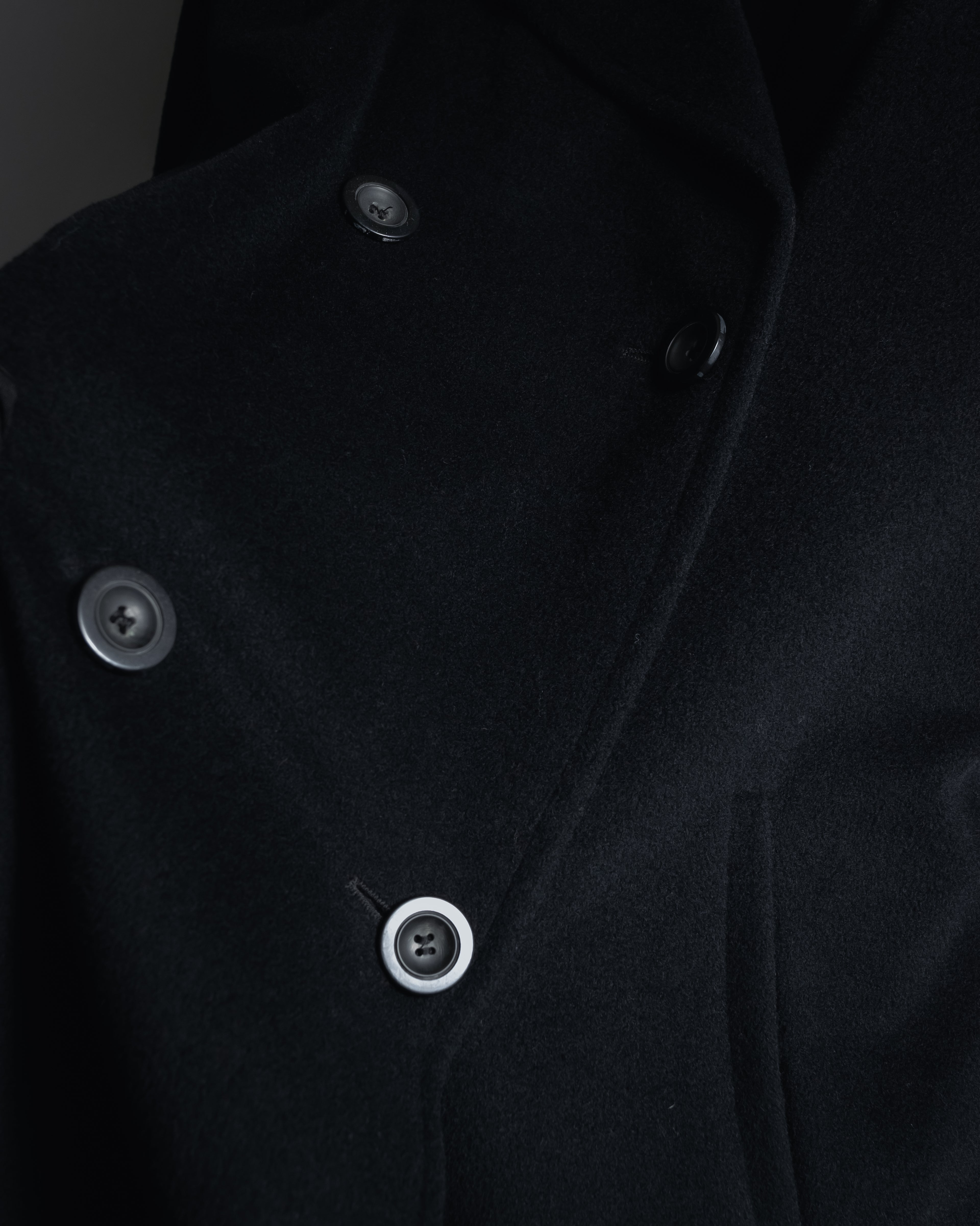 "Max Mara" 90’s-00’s Double-breasted virgin wool coat