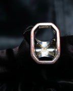 "Maison Margiela" octagon designed 2-way ring
