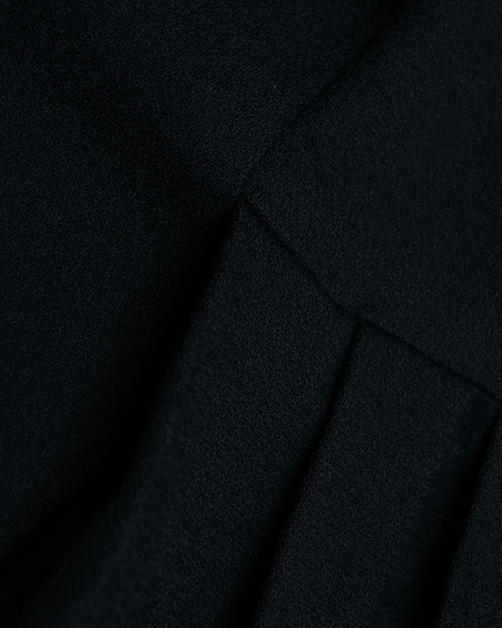 "Christian Dior" Wool draped pleated flared skirt