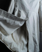 "theory" waist-shaped long leather coat