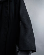 "Marc Jacobs" A soft flowing flared silhouette long coat