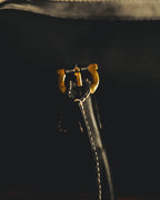 “Salvatore Ferragamo” 90’s-00’s Gancini-detail textured canvas shoulder bag