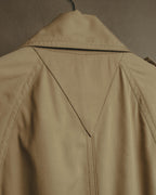 –SPECIAL– “BOTTEGA VENETA” 2020-21AW Sculptural cape-sleeve belted trench coat