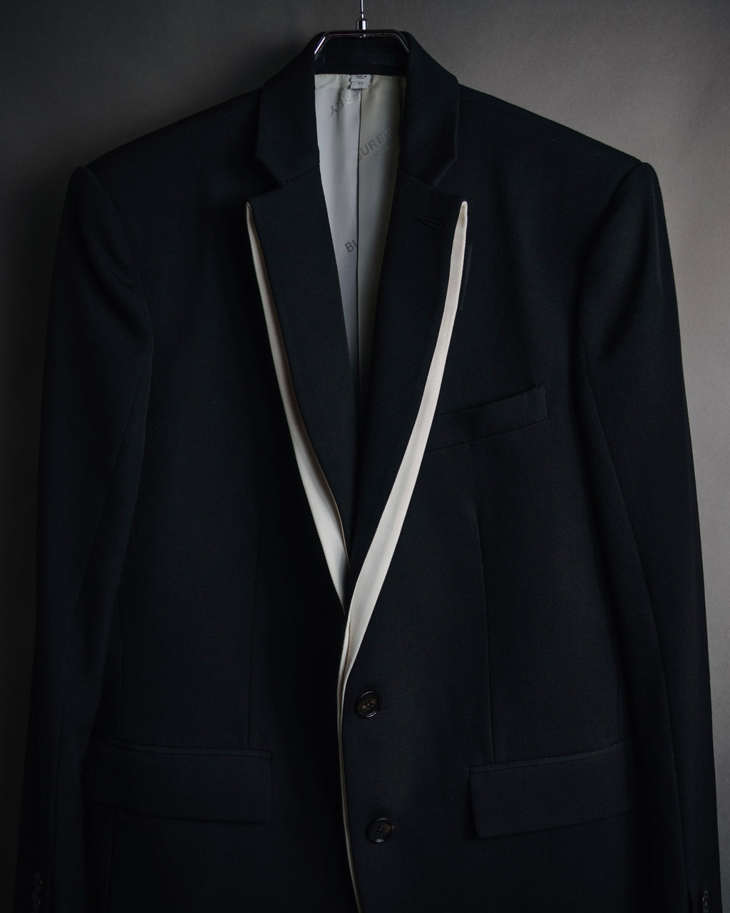 –SPECIAL– "BURBERRY" 20’s trompe l’oeil layered tailored jacket