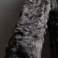 "EMBA" Large collar mid length fur coat