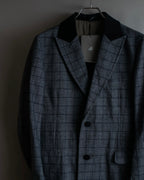 "JOHNBULL" Velvet collar design chesterfield coat