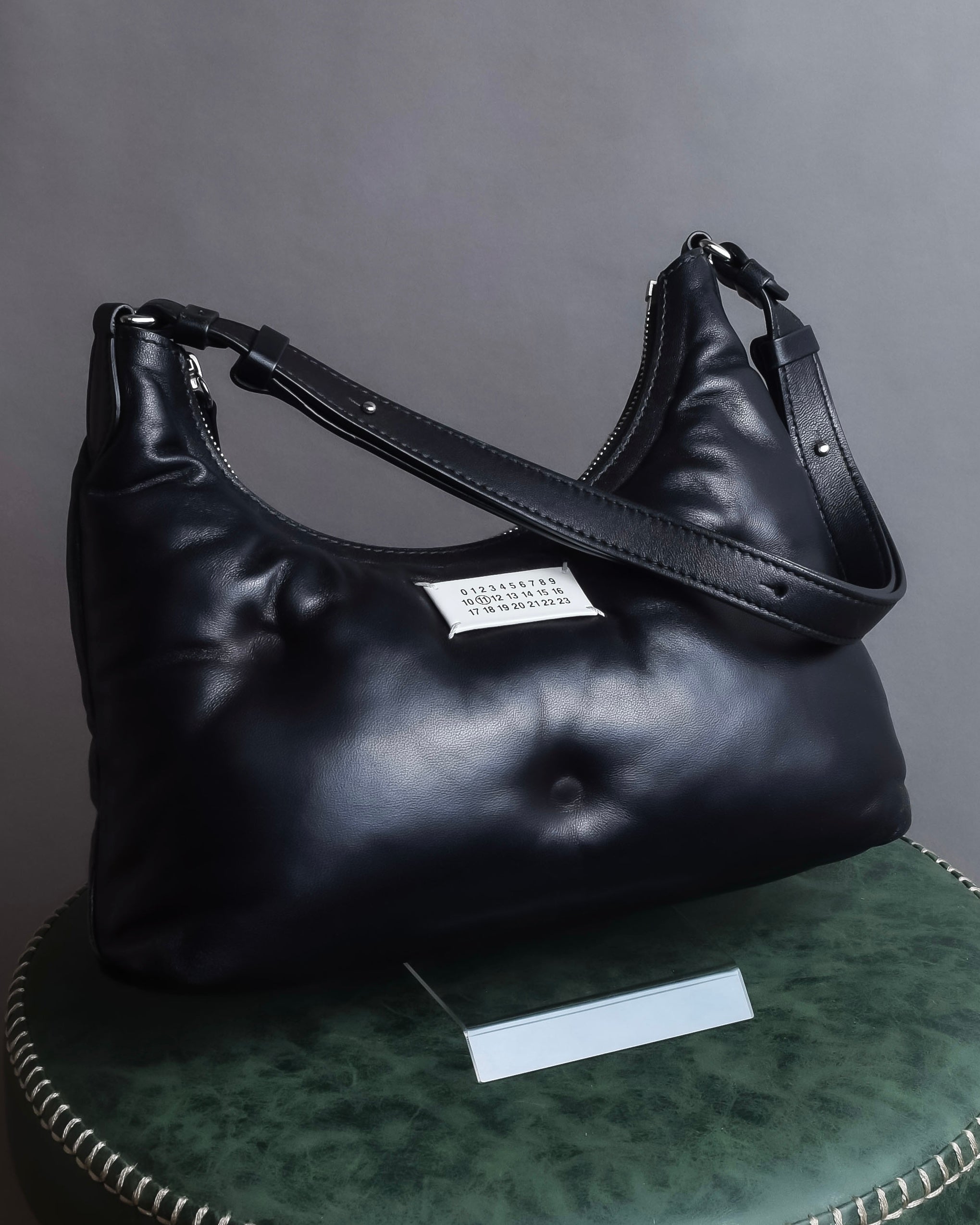 "MAISON MARGIELA" Glam Slam black one shoulder bag
