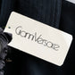 "GIANNI VERSACE" Soutien collar docking mid length wool coat