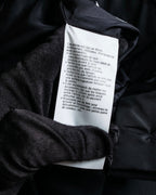 "sacai" Satin line design tapered slacks