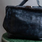 "ANN DEMEULEMEESTER" Tucked design purse leather one handle bag