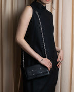 "MAISON MARGIELA" Calf leather chain shoulder wallet bag