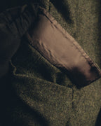 "BURBERRY LONDON" 00's-10's Classic wool tweed coat