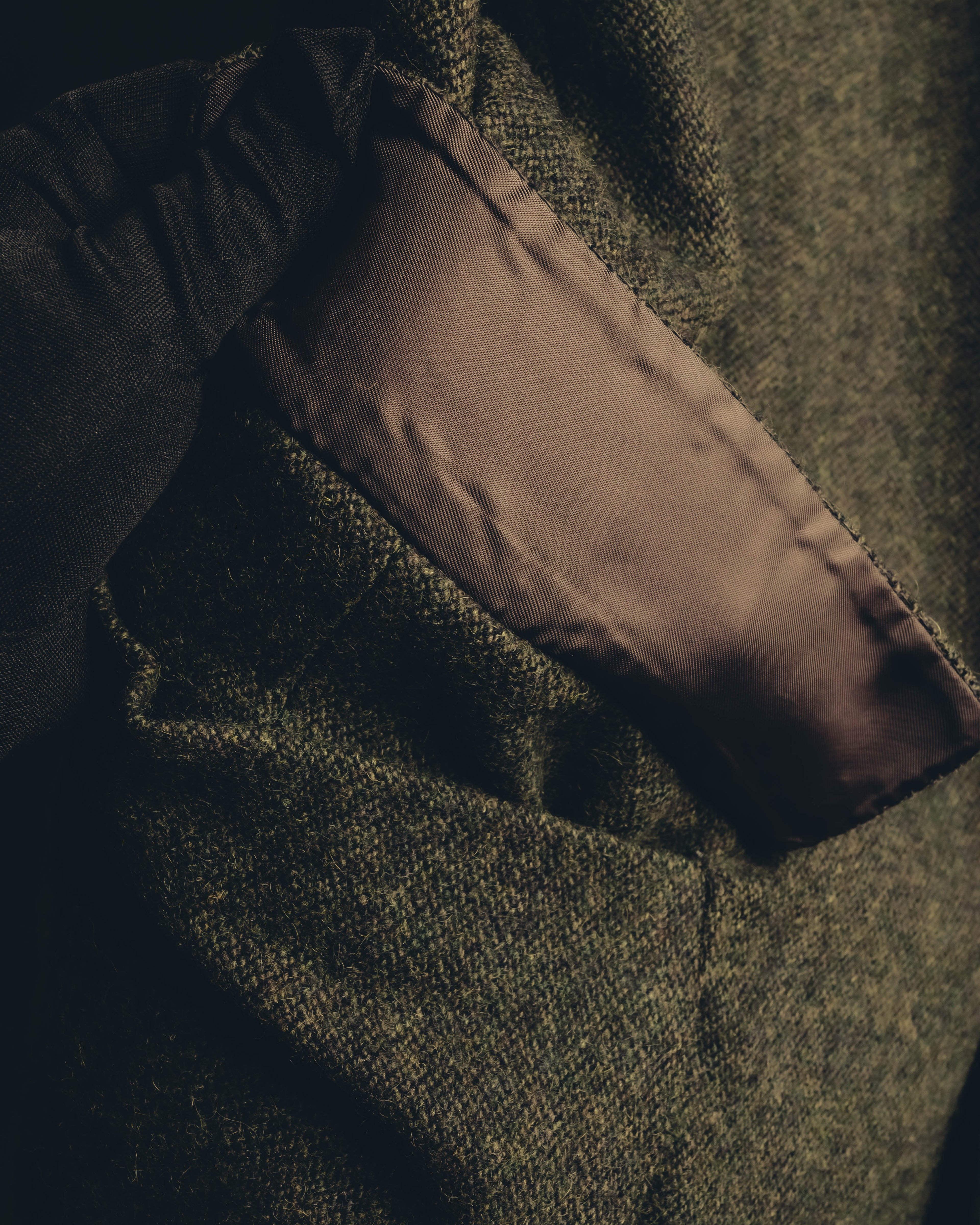 "BURBERRY LONDON" 00's-10's Classic wool tweed coat