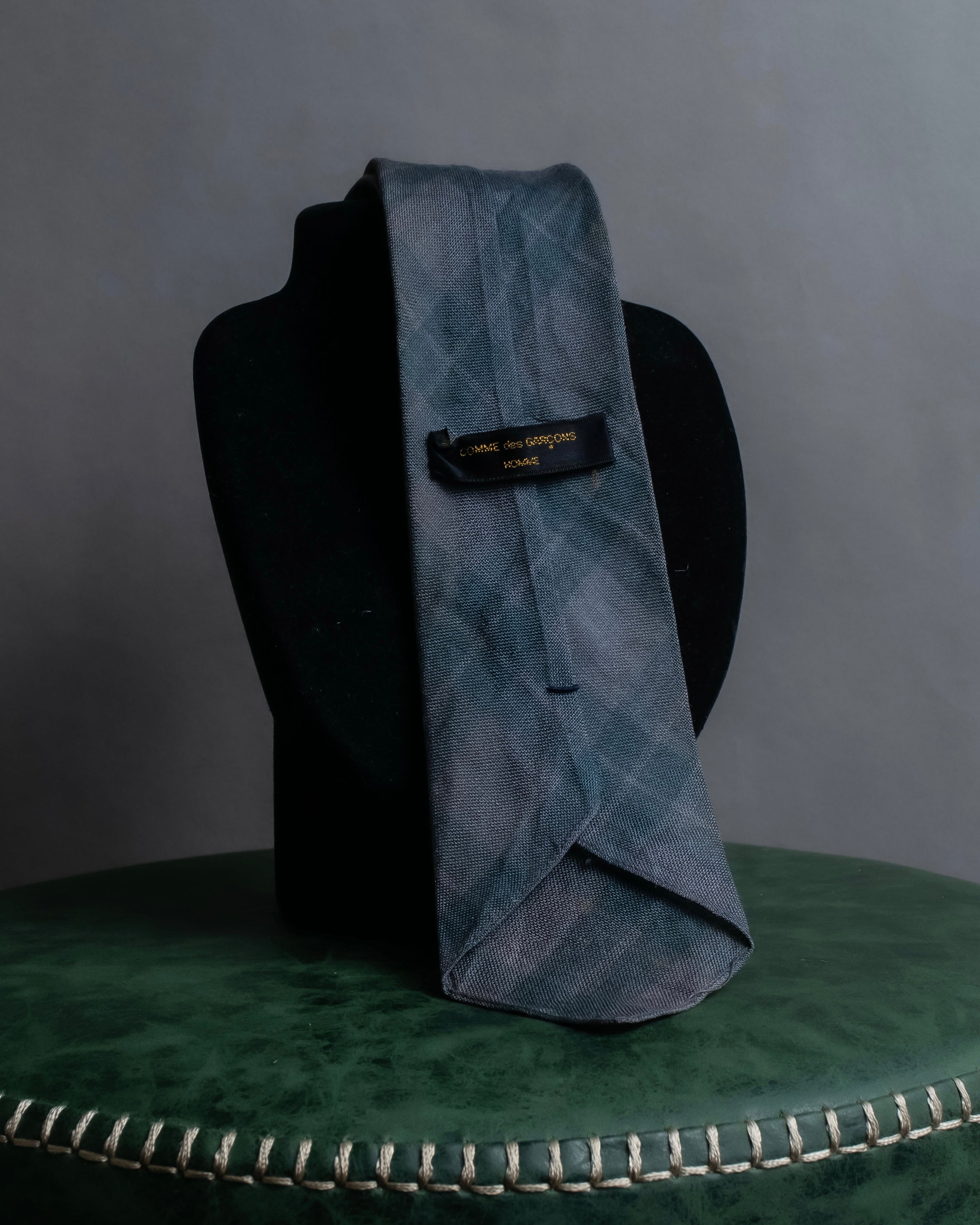 "COMME des GARCONS HOMME" Argyle check sheer necktie