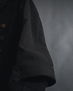 "ETRO" 08AW graphic-lined double-breasted coat