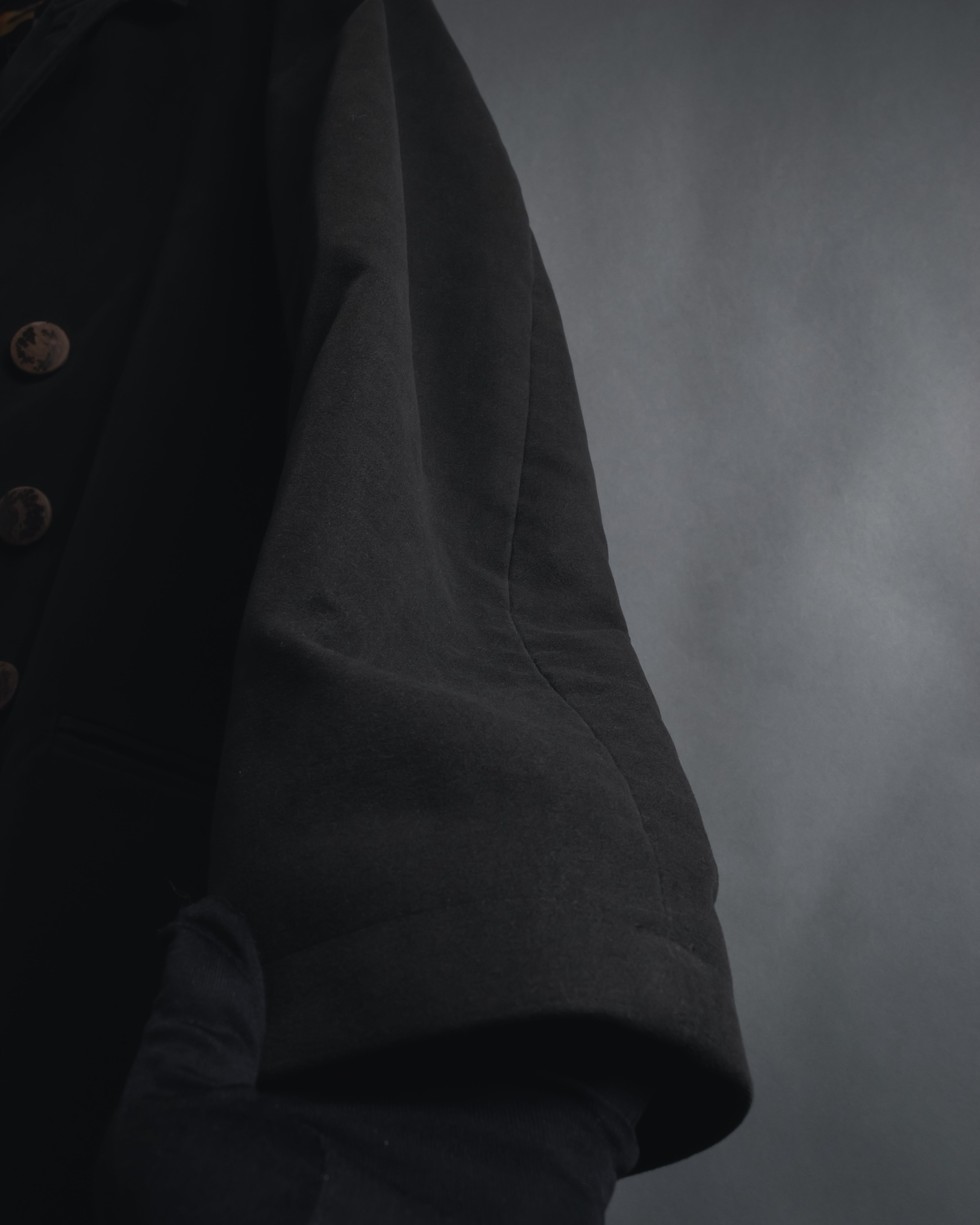 "ETRO" 08AW graphic-lined double-breasted coat