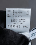 "MACKINTOSH" Glen check pattern straight line dress