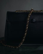 "Chloe" June bow-detail chain shoulder bag
