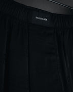 BALENCIAGA 2022春夏影子字母宽松休闲裤