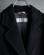"Max Mara" Silver tag straight line shaped chester coat