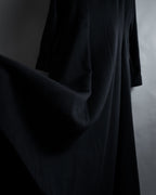 “KEITA MARUYAMA” Floral appliqué one-button chelsea coat