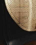 “Max Mara” Late 90’s-early 00’s exotic leather flap chain bag