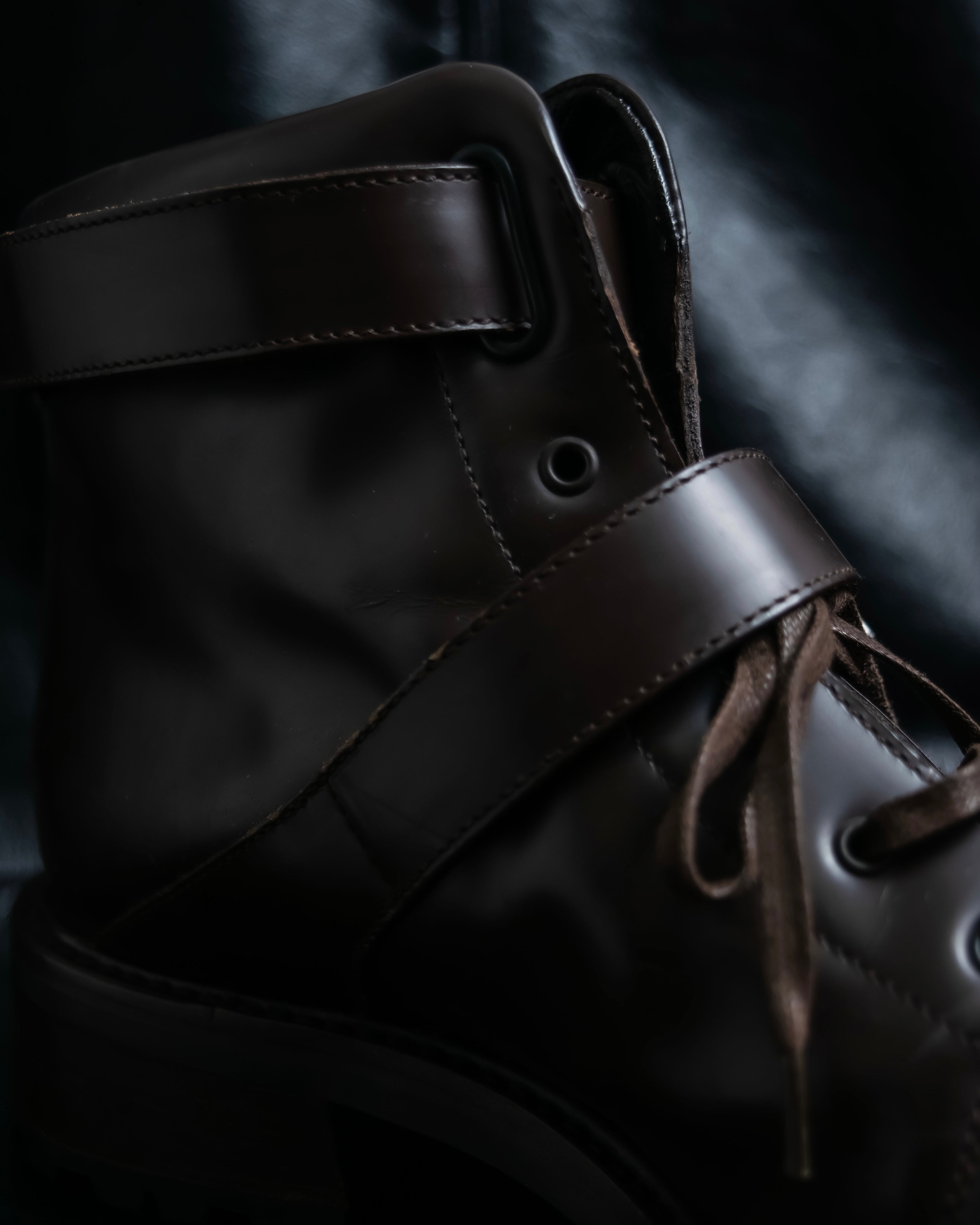 "PRADA" Belt design high cut boots